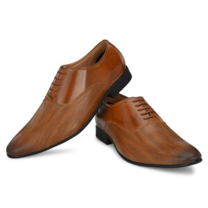 Buskins Men’s Patent Lace-Up Party Formal Shoes -BA1053